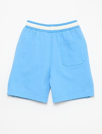 Bermuda van joggingstof