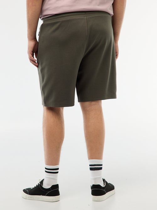 Bermuda van katoenpiqué - Kiabi