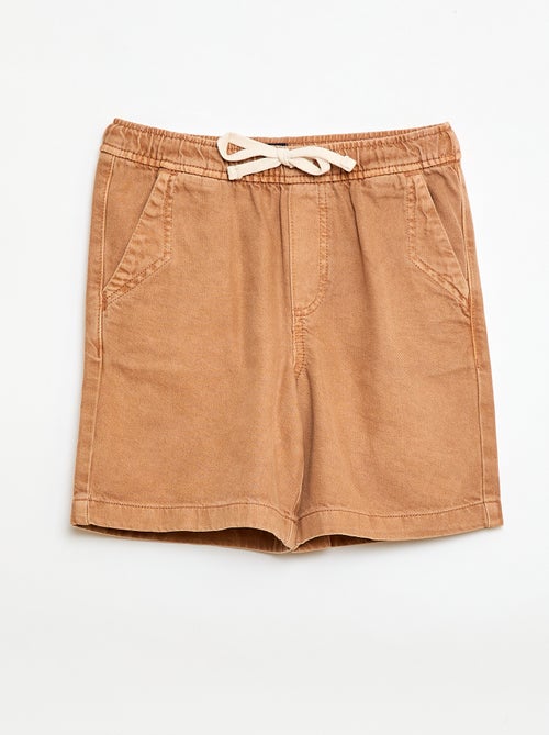 Bermuda van katoentwill - Kiabi