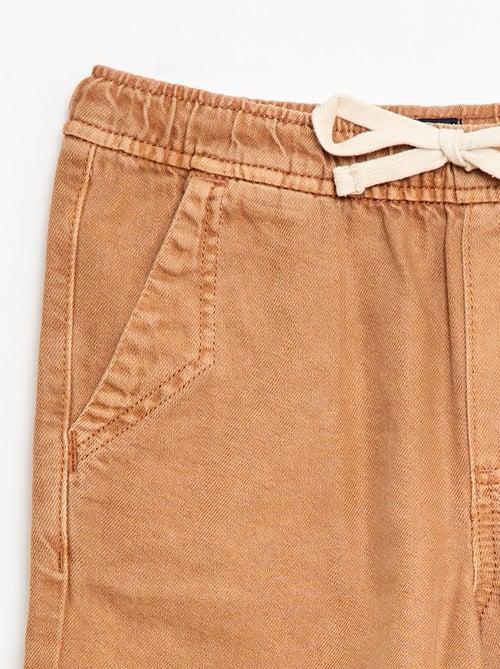 Bermuda van katoentwill - Kiabi