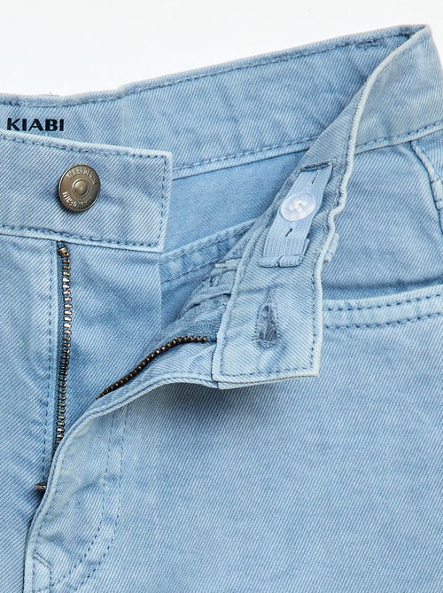 Bermuda van katoentwill met 5 zakken - Kiabi
