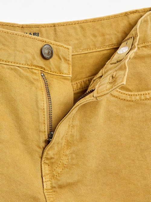 Bermuda van katoentwill met 5 zakken - Kiabi