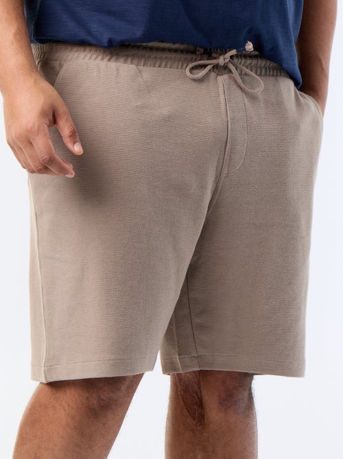 Bermuda van lichte joggingstof - Kiabi