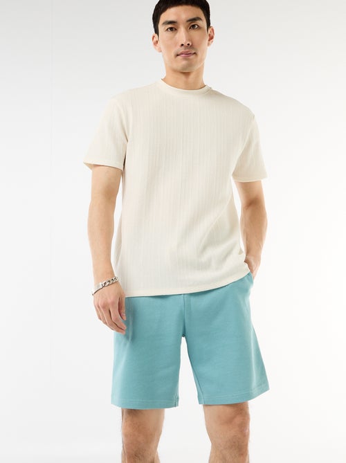 Bermuda van lichte joggingstof - Kiabi