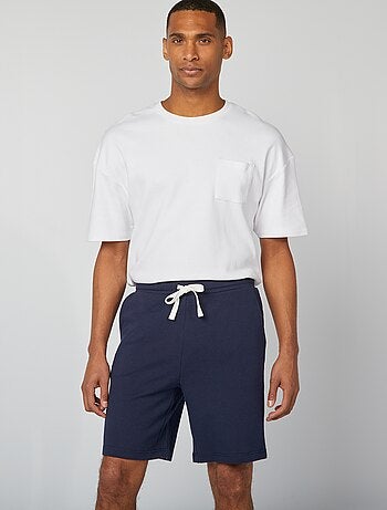 Bermuda van lichte joggingstof