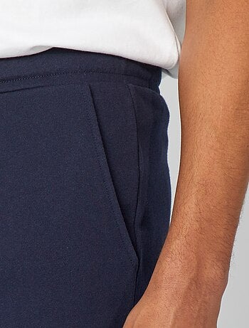 Bermuda van lichte joggingstof