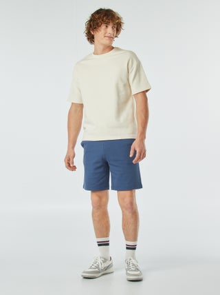 Bermuda van lichte joggingstof