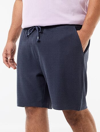 Bermuda van lichte joggingstof