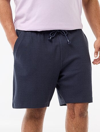 Bermuda van lichte joggingstof