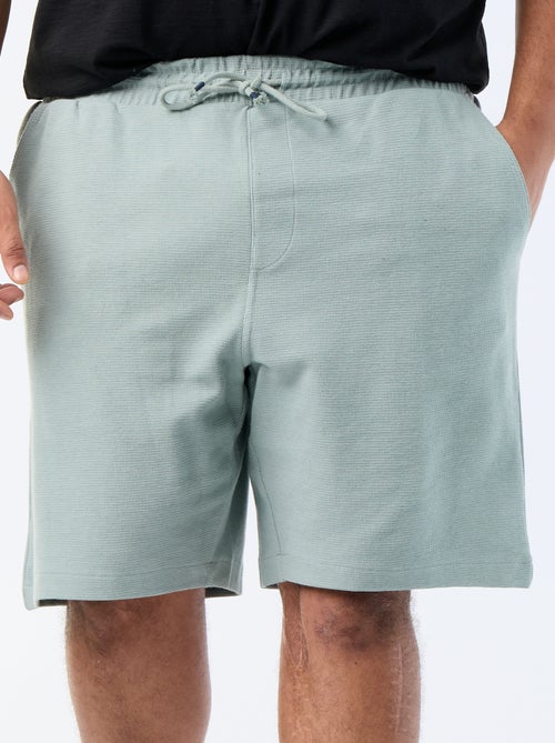 Bermuda van lichte joggingstof - Kiabi