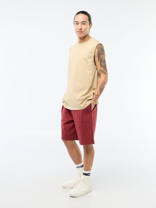 Bermuda van lichte joggingstof - Kiabi