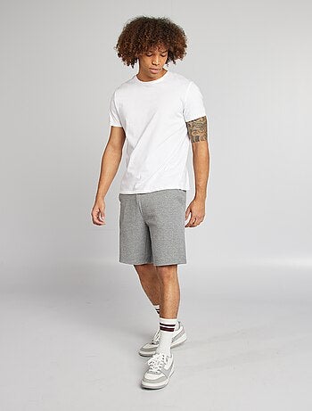 Bermuda van lichte joggingstof