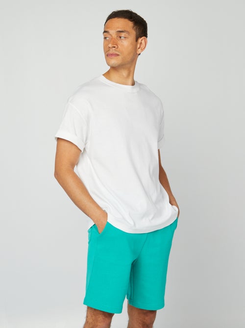 Bermuda van lichte joggingstof - Kiabi