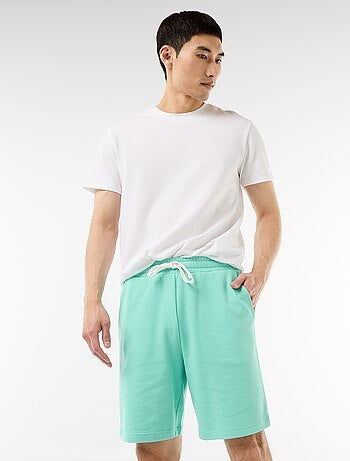 Bermuda van lichte joggingstof