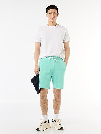 Bermuda van lichte joggingstof