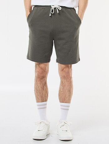 Bermuda van lichte joggingstof