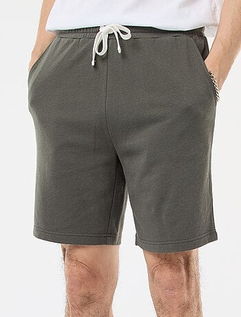 Bermuda van lichte joggingstof
