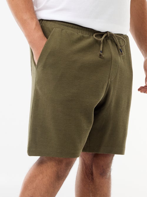 Bermuda van lichte joggingstof - Kiabi