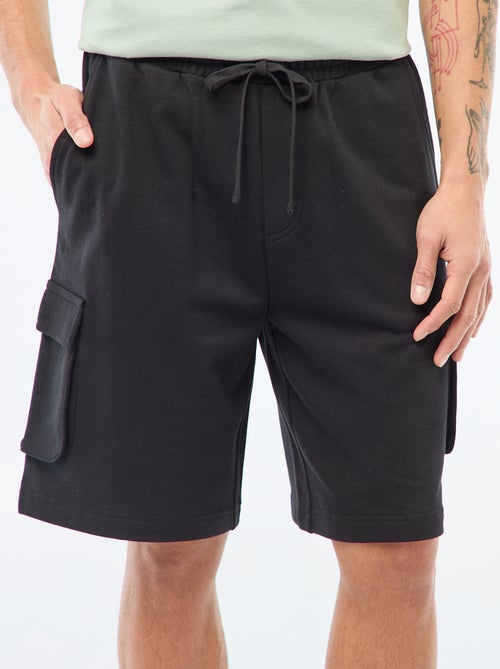 Bermuda van lichte joggingstof met meerdere zakken - Kiabi