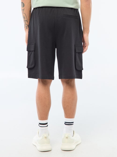 Bermuda van lichte joggingstof met meerdere zakken - Kiabi