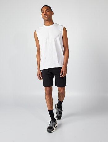 Bermuda van lichte joggingstof