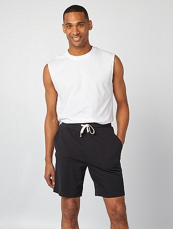 Bermuda van lichte joggingstof