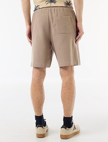 Bermuda van lichte sweatstof (french terry)