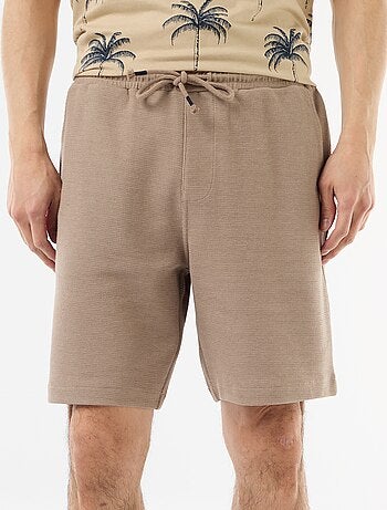 Bermuda van lichte sweatstof (french terry)
