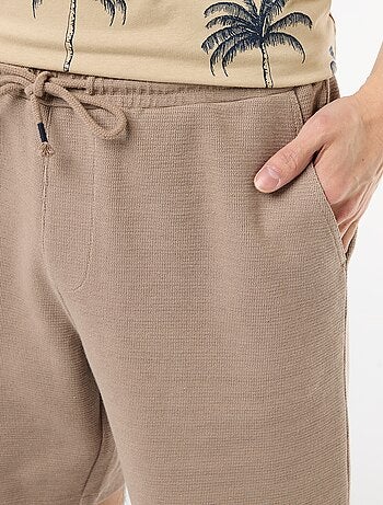 Bermuda van lichte sweatstof (french terry)