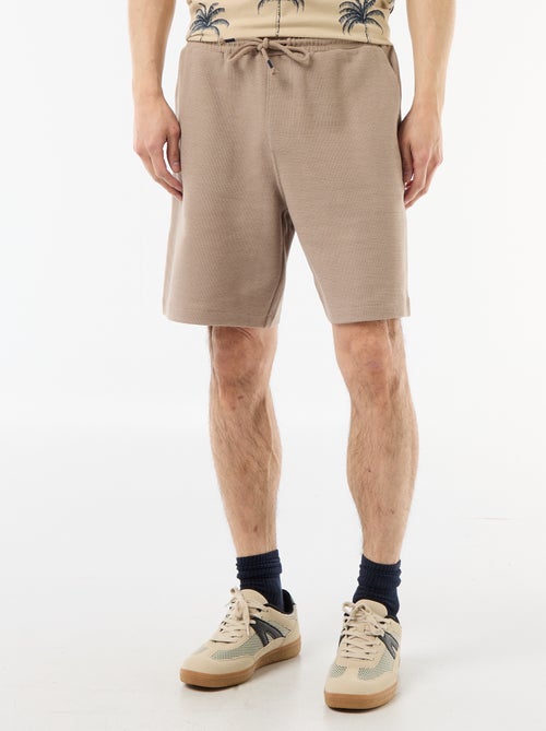 Bermuda van lichte sweatstof (french terry) - Kiabi