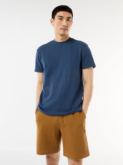 Bermuda van lichte sweatstof (french terry) - Kiabi