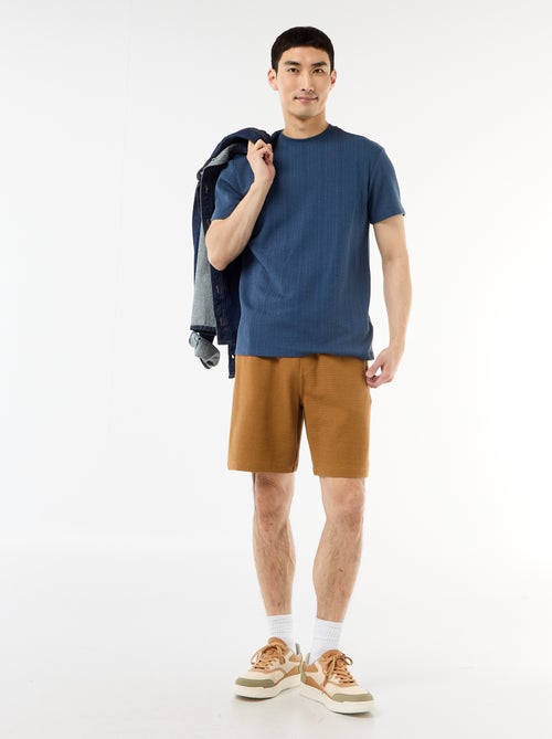 Bermuda van lichte sweatstof (french terry) - Kiabi