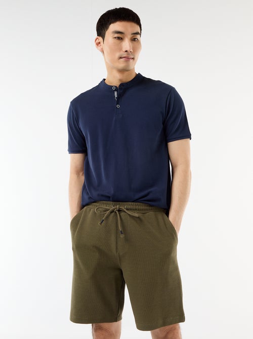 Bermuda van lichte sweatstof (french terry) - Kiabi