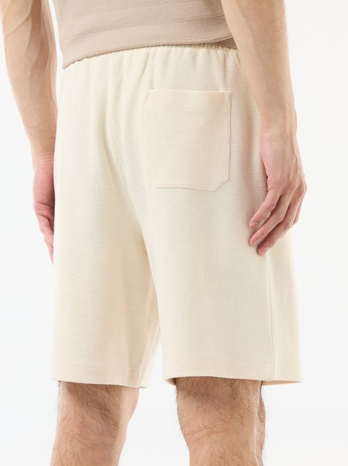 Bermuda van lichte sweatstof (french terry) - Kiabi