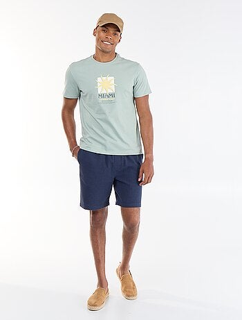 Bermuda van piquébreisel