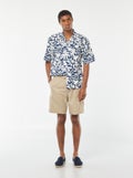 Bermuda van twill met meerdere zakken Biege - Kiabi