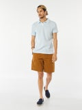 Bermuda van twill met meerdere zakken Kaki - Kiabi