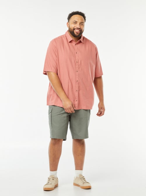 Bermuda van twill met zakken - Kiabi