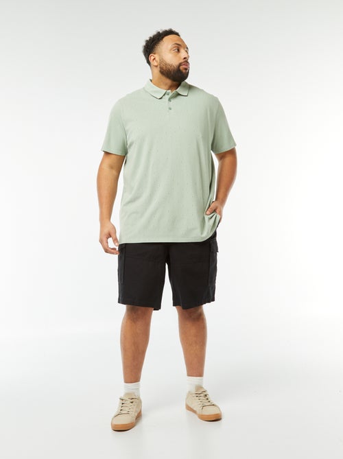 Bermuda van twill met zakken - Kiabi
