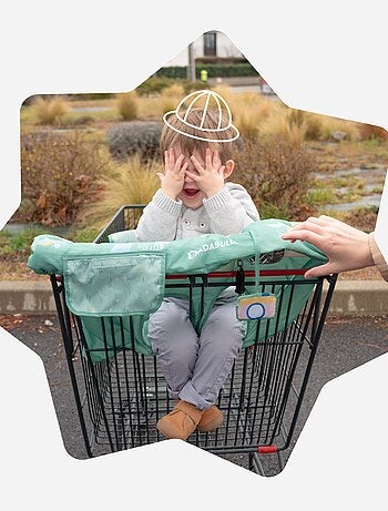 Beschermer winkelwagenzitje 'Badabulle'