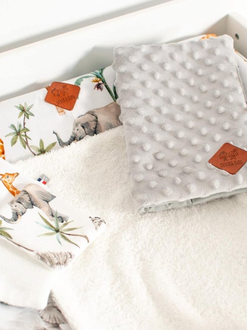 Beschermhoes voor het gezondheidsboekje van minky | sevira kids - Kiabi Beschermhoes voor het gezondheidsboekje van minky | sevira kids - Kiabi