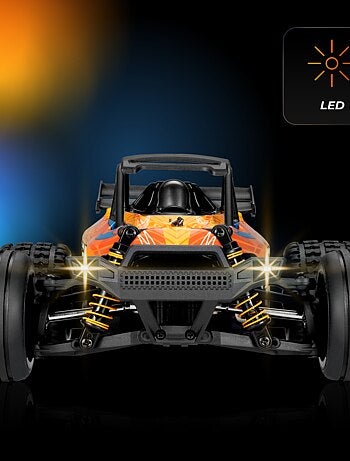 Bestuurbare 4x4 auto OVERMAX X-Pace - 30 km/u - LED-verlichting
