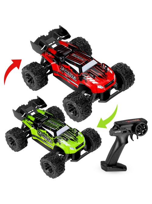 Bestuurbare auto OVERMAX X-Gravel - 2x Carrosserie - Terreinauto - 20 km/u - 30 min - Kiabi Bestuurbare auto OVERMAX X-Gravel - 2x Carrosserie - Terreinauto - 20 km/u - 30 min - Kiabi