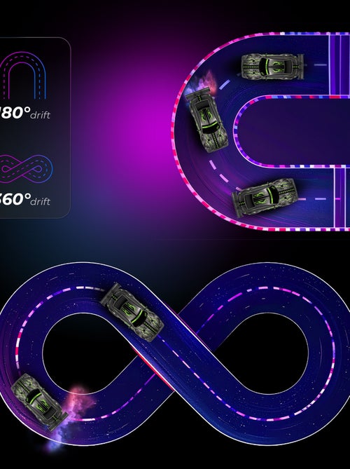Bestuurbare auto OVERMAX X-Overslide - 2x Carrosserie - LED-verlichting - 40 min autonomie - Kiabi Bestuurbare auto OVERMAX X-Overslide - 2x Carrosserie - LED-verlichting - 40 min autonomie - Kiabi