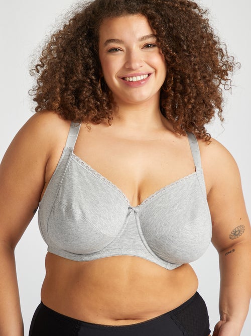 Beugelbeha van jersey - Kiabi