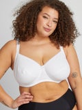 Beugelbeha van jersey wit - Kiabi