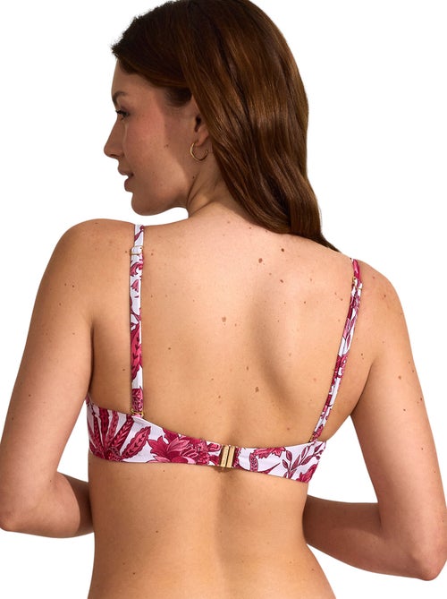 Beugelzwemshirt met voorgevormde halslijn acanthus - Kiabi Beugelzwemshirt met voorgevormde halslijn acanthus - Kiabi