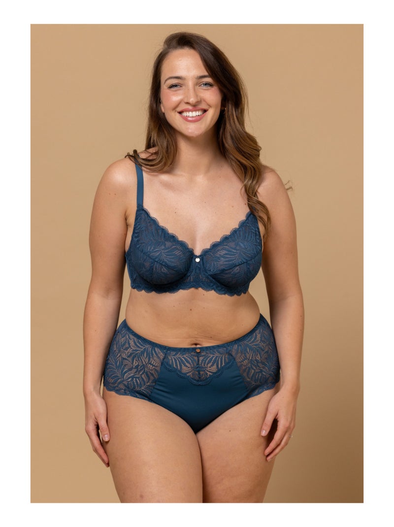 Bh méline  van kant Blauw - Kiabi