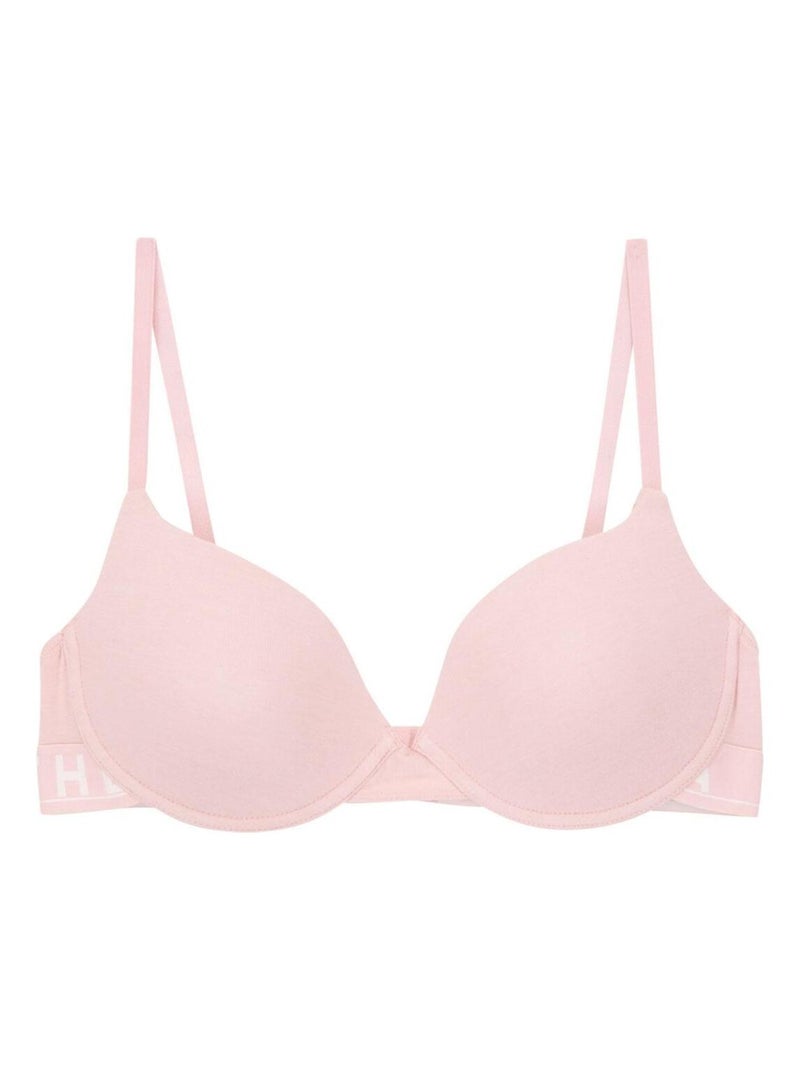 Bh met beugels en voorgevormde cups dames easy color athena Roze - Kiabi
