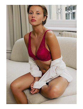 Bh met cups framboise alice